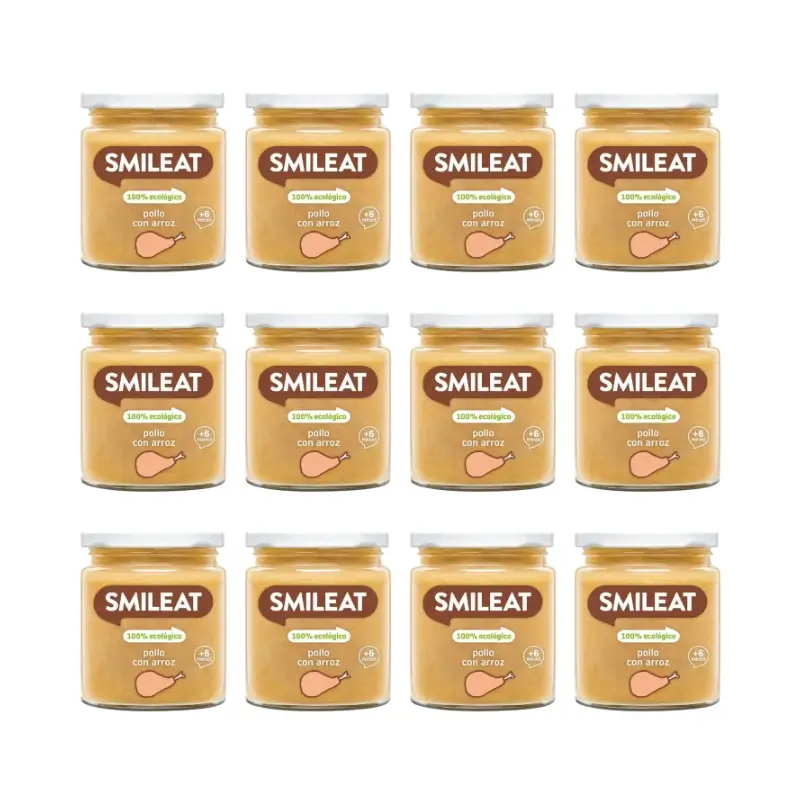 Smileat Chicken and Rice Jar 230 g, pack of 12