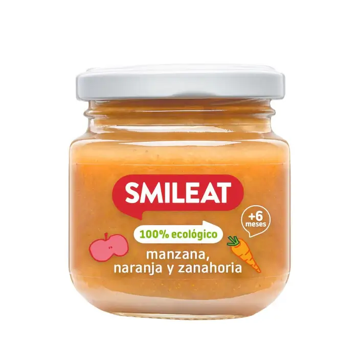 Smileat Apple, Orange and Carrot 130 g