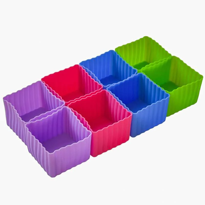 Yumbox - Silikonformar till Matlådan - 8 st. - Flerfärgad