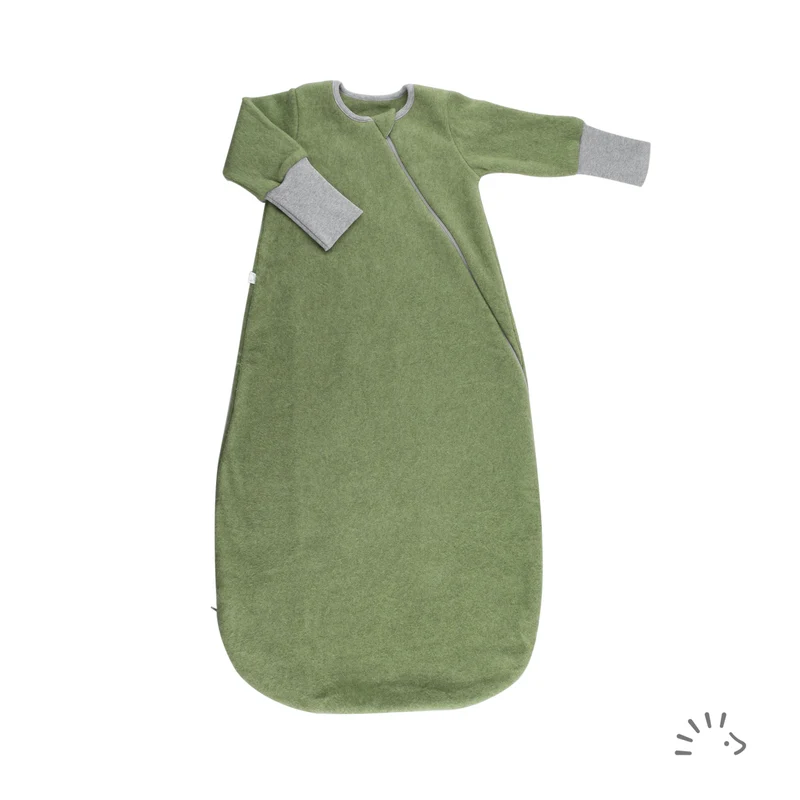Υπνόσακος Cotton Fleece Moss Green Melange