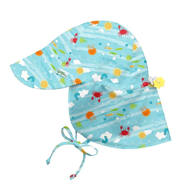Παιδικό Καπέλο Flap Sun Protection Hat Aqua Sea Friends