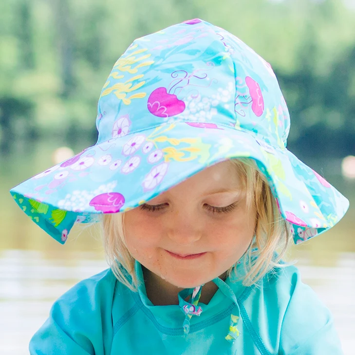 Παιδικό Καπέλο Brim Sun Protection Hat Aqua Coral Reef