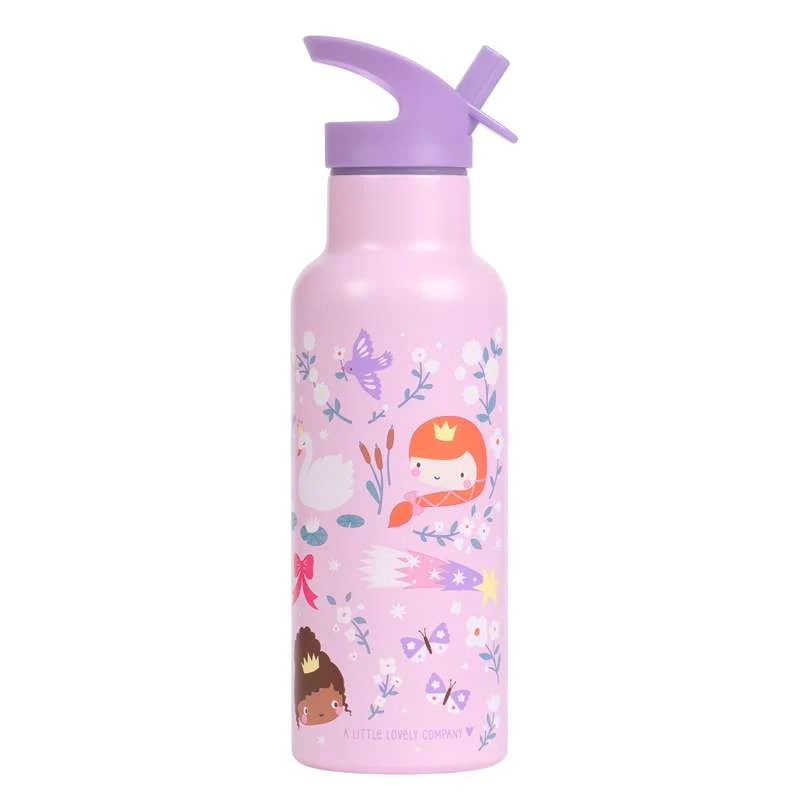 A Little Lovely Company Termo Ståldrikkedunk - XL - 500ml - Princesses