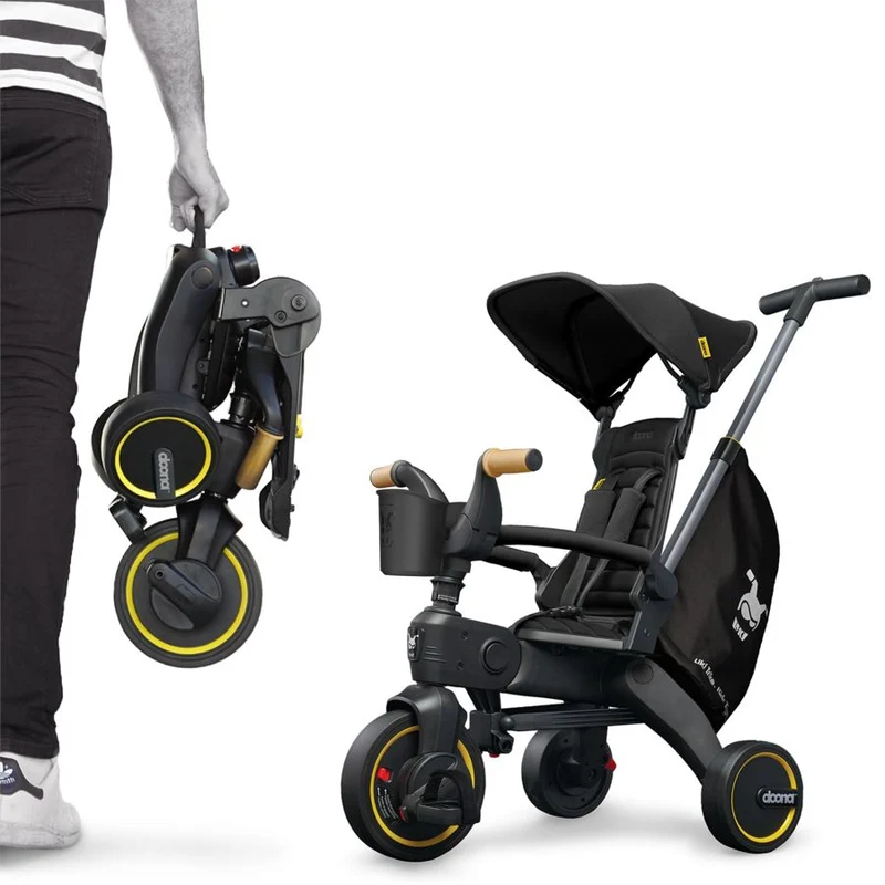 Τρίκυκλο Ποδήλατο Liki Trike S5 Doona 'Nitro Black'