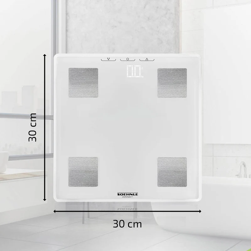Kroppsanalysvåg Shape Sense Connect Lite Vit