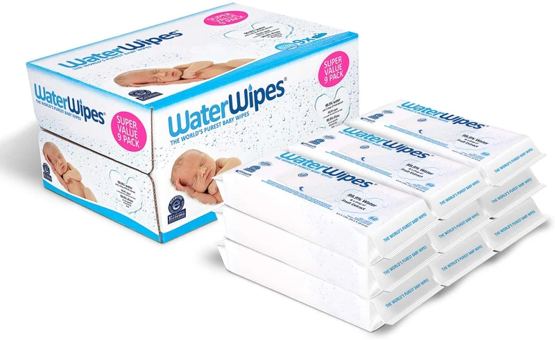 Μωρομάντηλα Waterwipes - 9 πακέτα x 60τμχ