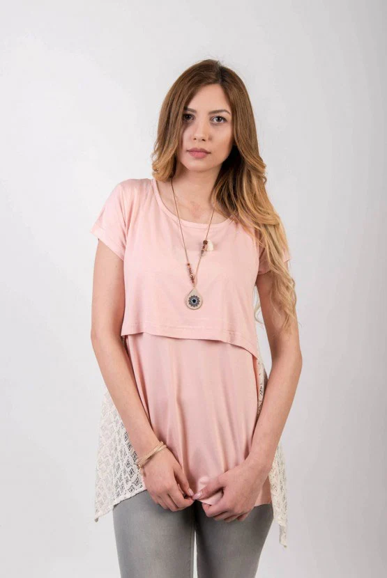 Μπλούζα Εγκυμοσύνης και Θηλασμού Romantic Top