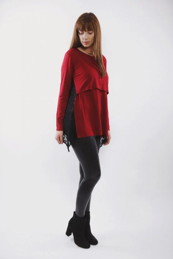 Μπλούζα θηλασμού Lift-up-Lace Top