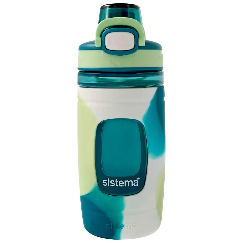 Sistema Soft Grip Bottle - vattenflaska - 473ml - Laguna