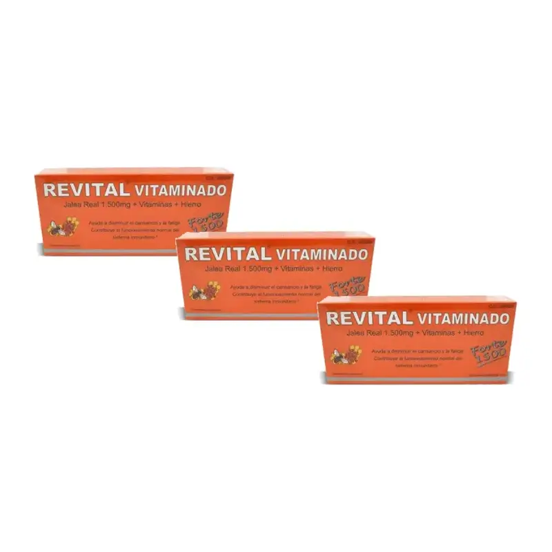 Revital Vitamin Forte 1500 3x20 Ampoules