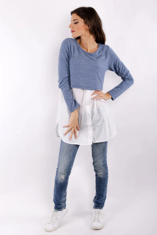 Μπλούζα Εγκυμοσύνης και Θηλασμού Layer Shirt