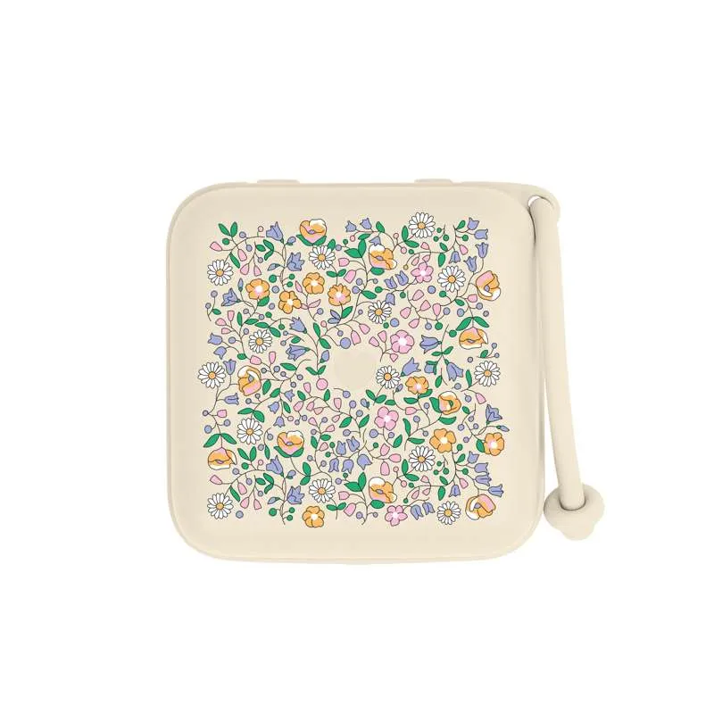 BIBS Tillbehör Napparlåda - Sutteboks - Liberty - Chloe Meadow/Ivory