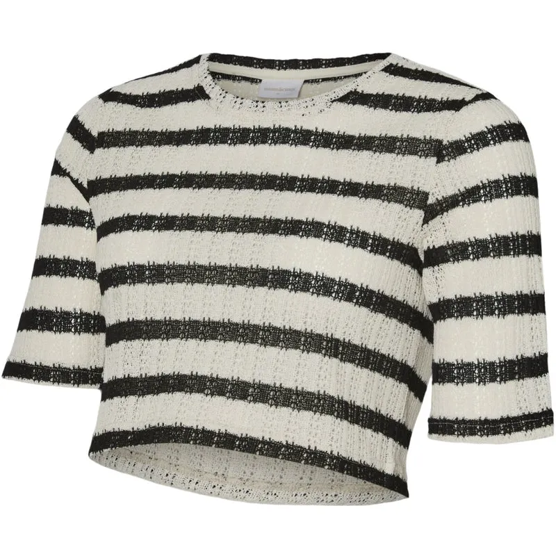 Mama;licious Birch Black Mlshayla 24 Crop Jrs Topp