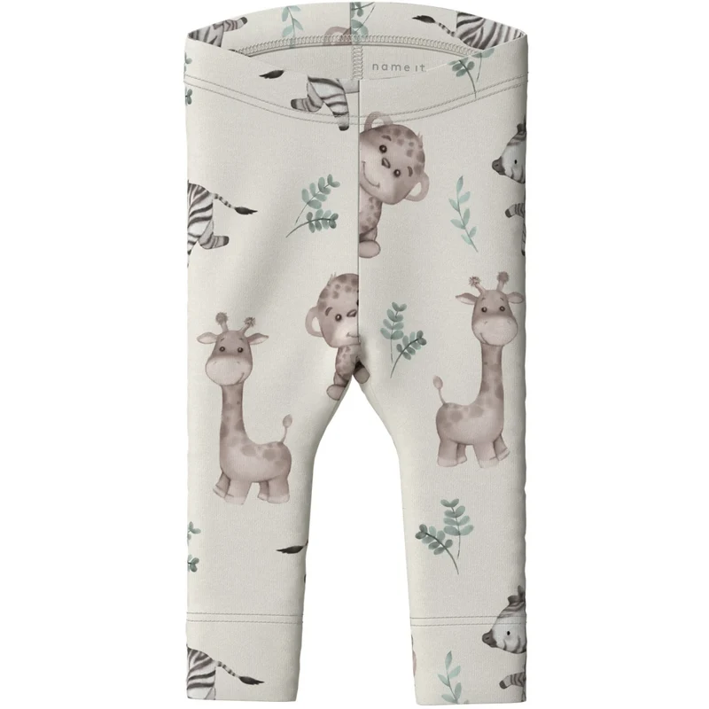 Name It Coconut Milk Nbnhanimal Xsl Leggings