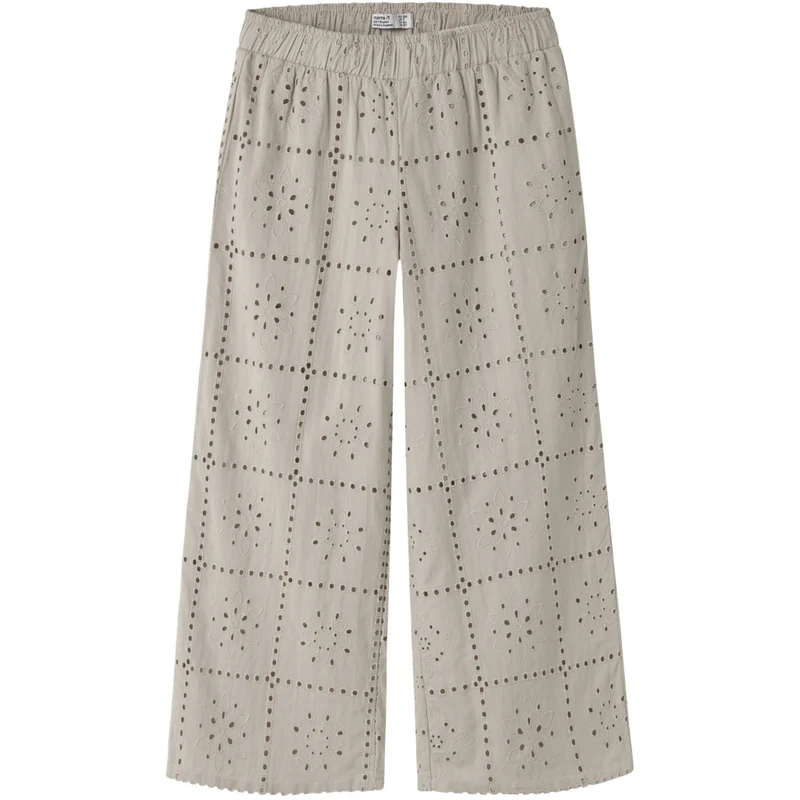 Name It Chateau Gray Nkfhiba Wide Bukser