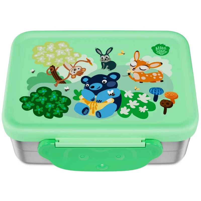 Affenzahn Mighty Meadow Lunchbox Rustfrit Stål