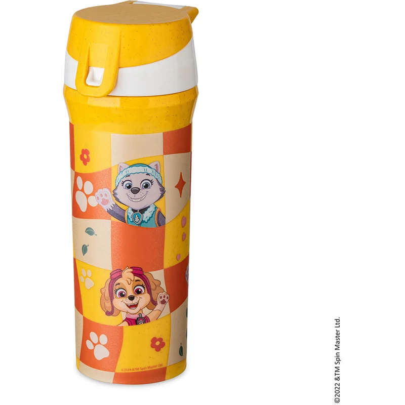 Koziol Organic Honey Yellow Water Flaske 500Ml Stan 0,5 Grow Paw Patrol