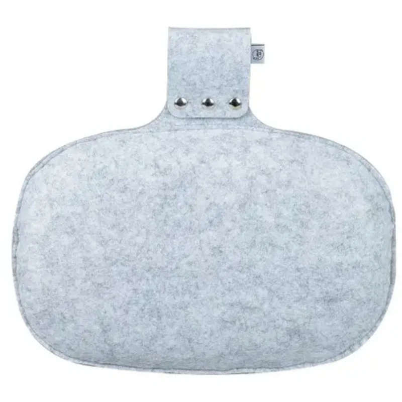 Curve Lab Light Grey Felt Pute