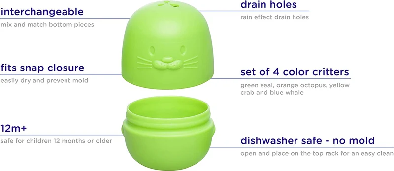 Ubbi Interchangeable Bath Toys
