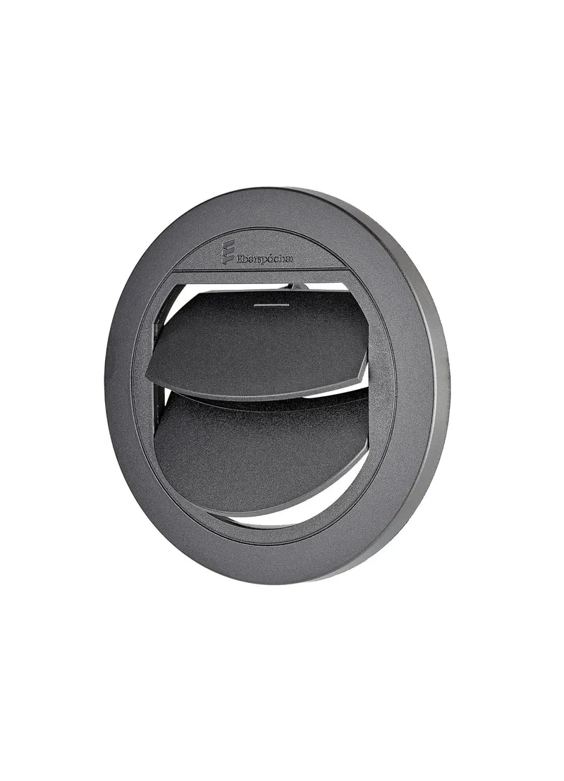 Galler 50/60mm Stängbart Svart