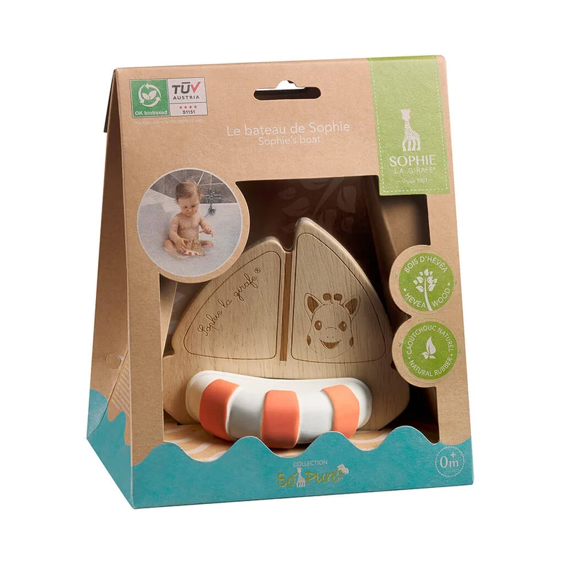 Sophie la Girafe So' Pure Rubber & Wood