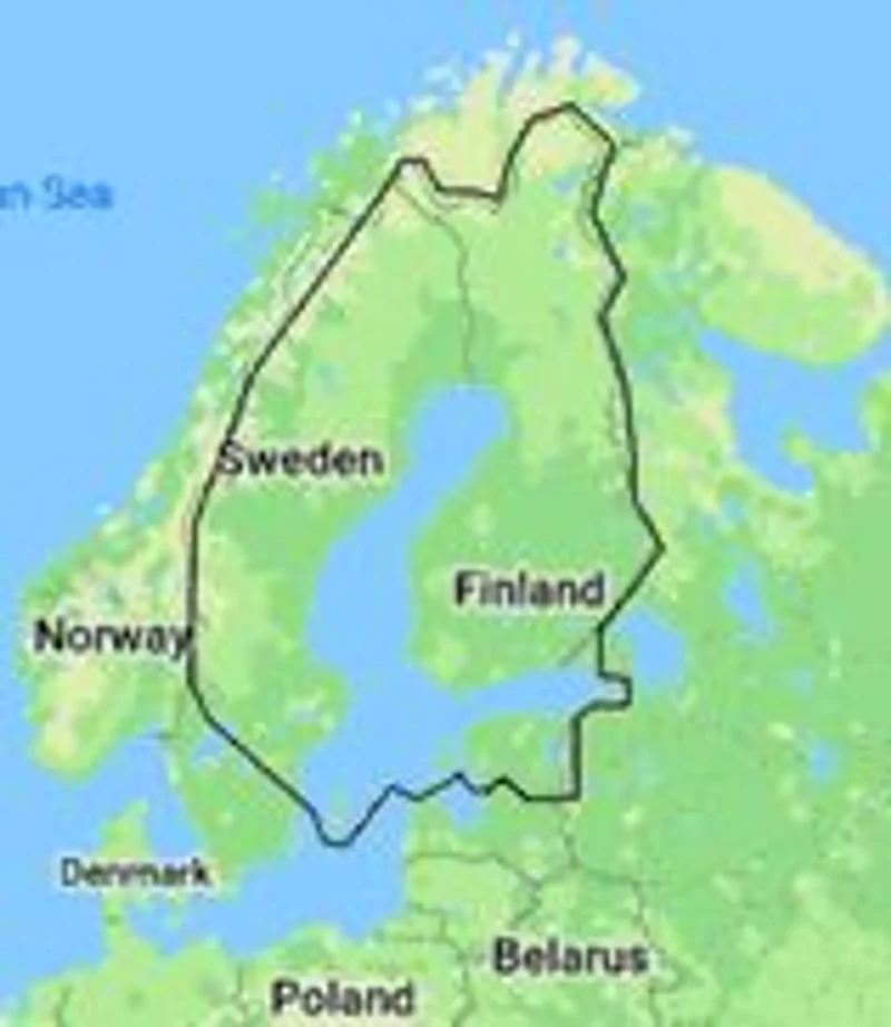 C-MAP Reveal Finland Lakes