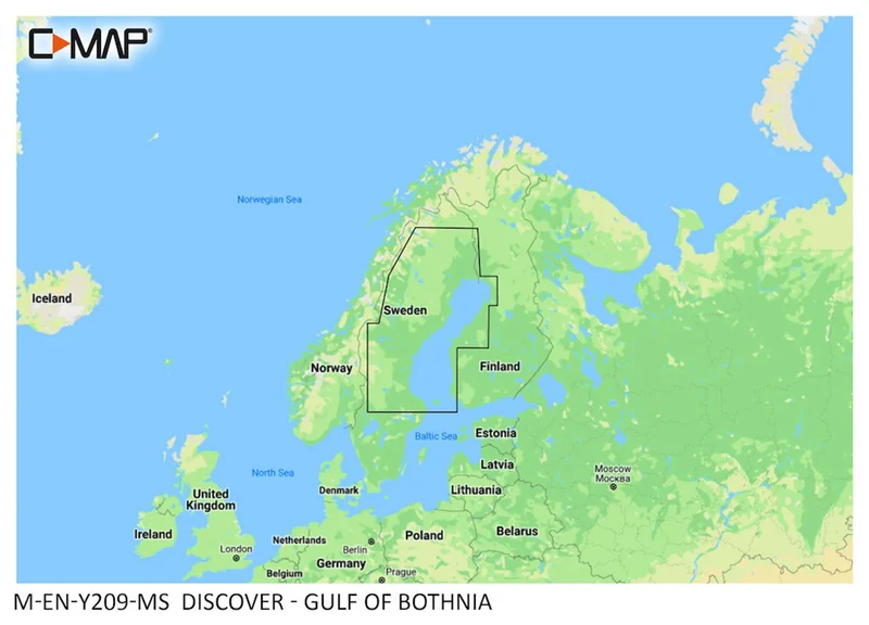 C-MAP Discover Bottenviken