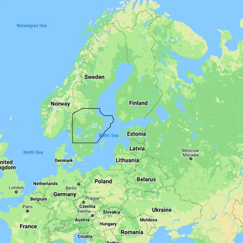 C-MAP Discover Mellan Ostkust