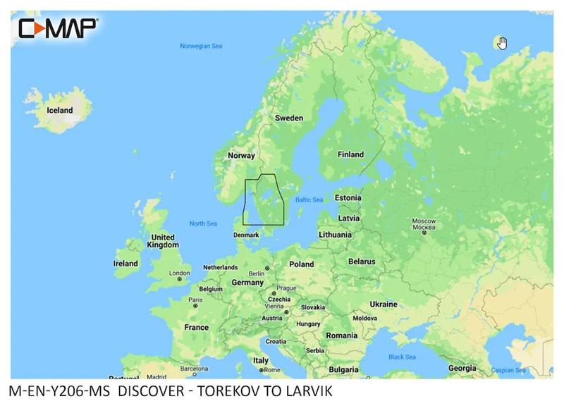 C-MAP Discover Västkusten