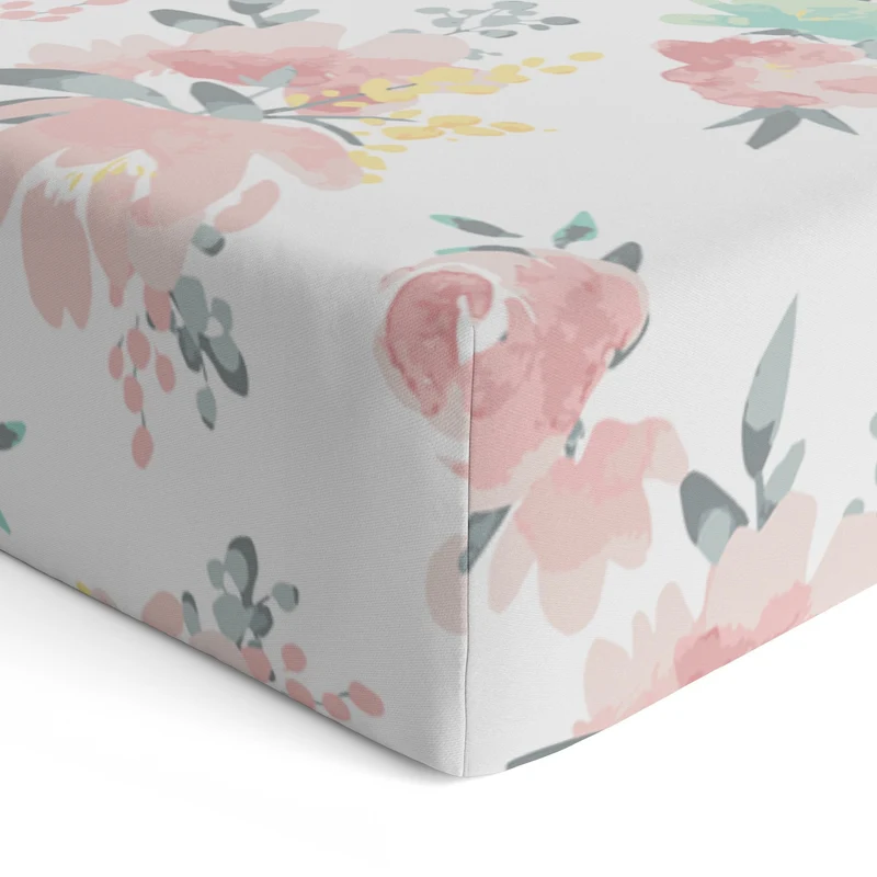 Kushies Crib Sheet Percale