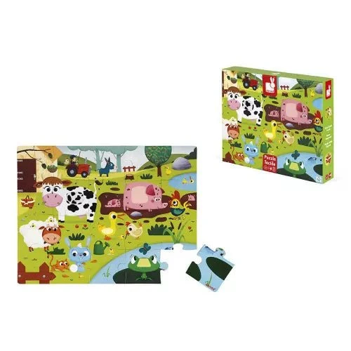 Janod 20 pc Tactile Puzzle