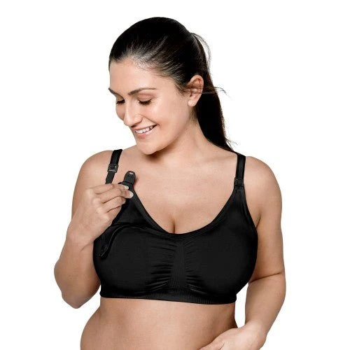 Medela 3-In-1 Nursing & Pumping Bra Black