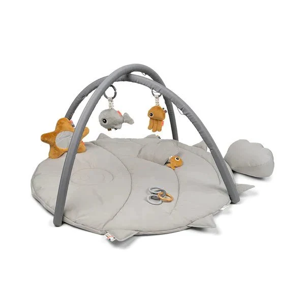 Done By Deer Activity Play Mat Sea Friends Grey