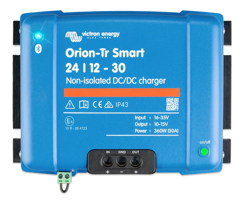 Orion-Tr Smart 24/12-30A (360W) Non-isolated DC-DC charger