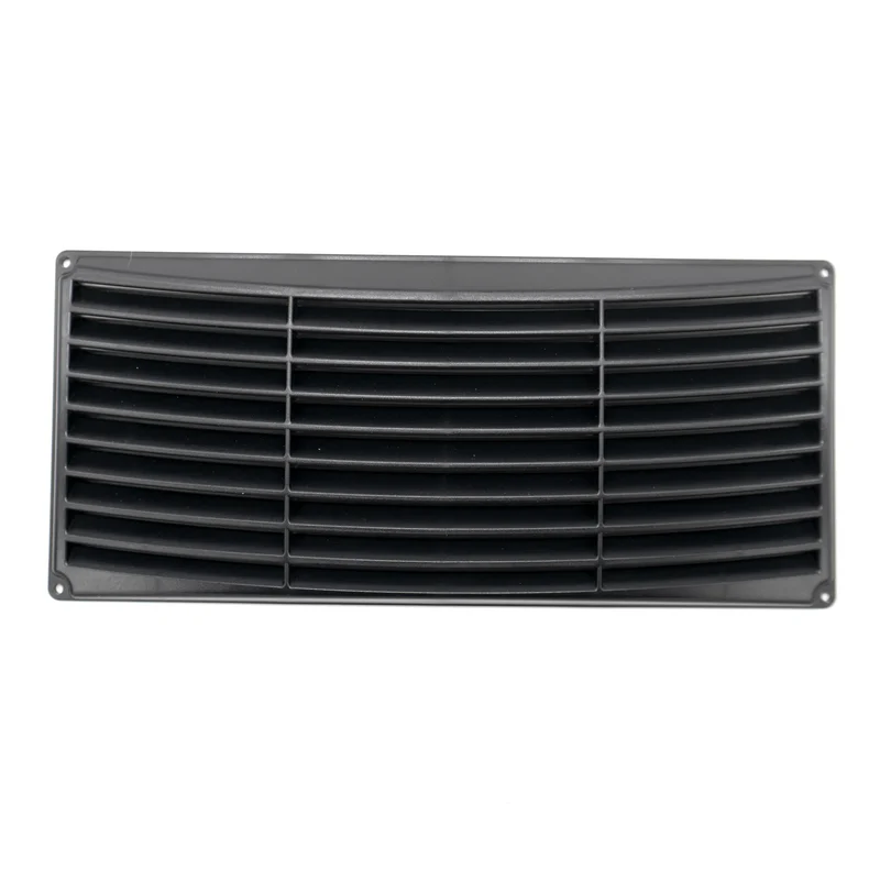 Galler för ventilation Svart 140x314x18