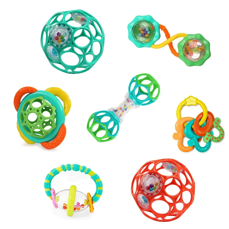 Bright Starts Soothers & Shakers 7-Piece Gift Set