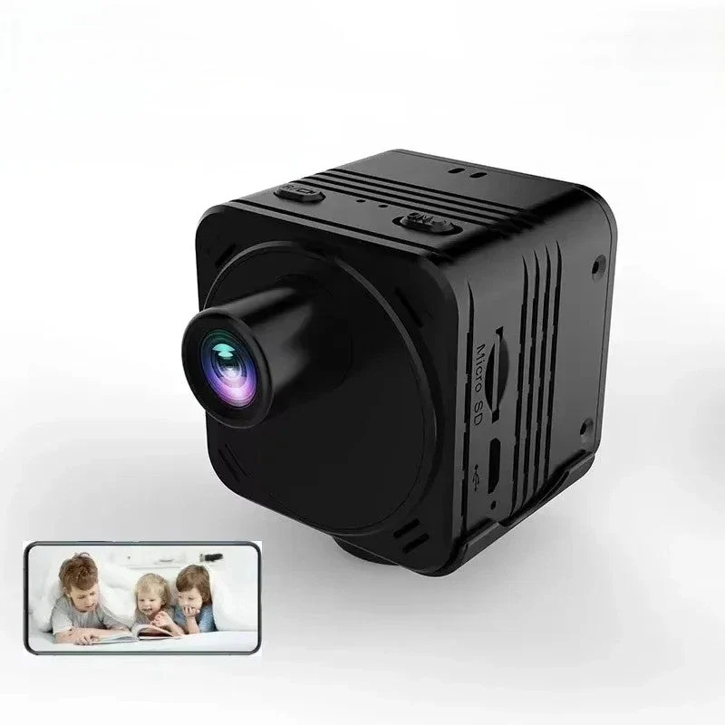 Mini Spy HD WiFi Bevægelsesdetektion Sikkerhedskamera