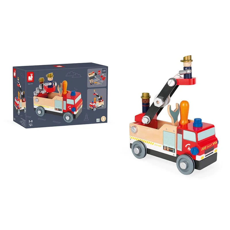 Janod - DIY Fire Truck BRICO KIDS