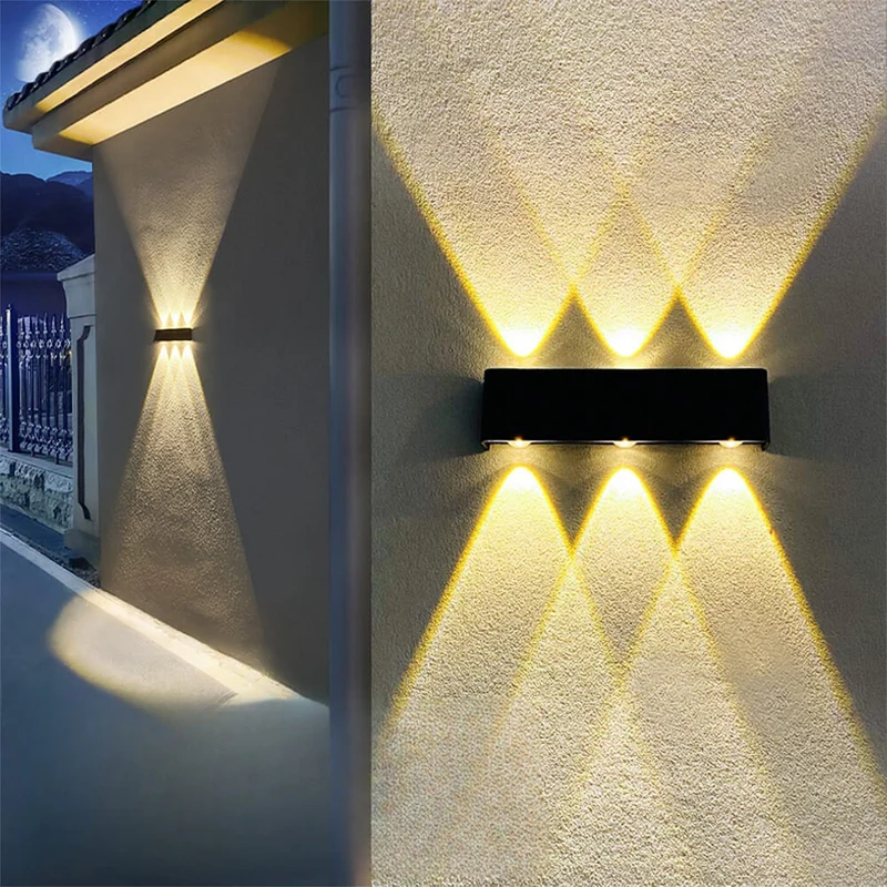 Solcelle Udendørs Væglampe – Miljøvenlig og Kraftig Belysning