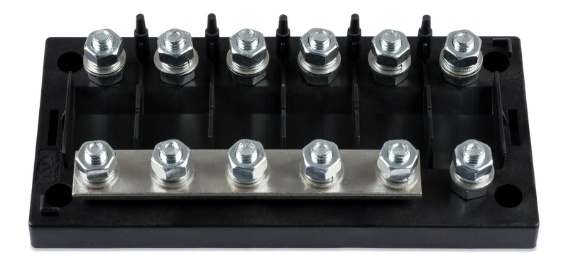 Fuse holder 6-way for MEGA-fuse