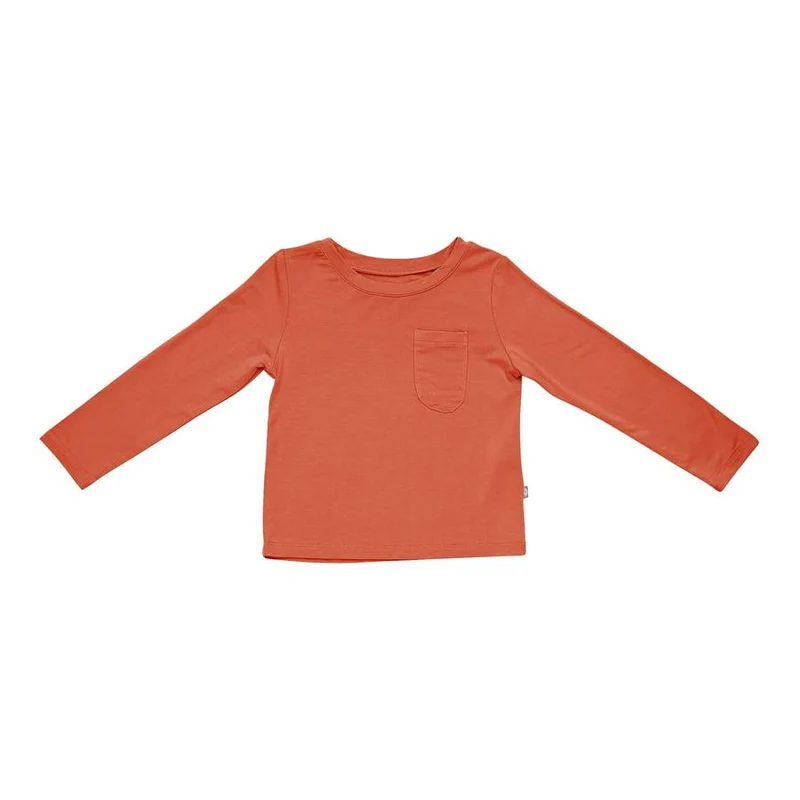 Kyte Baby - Long Sleeve Toddler Unisex Tee - Clementine