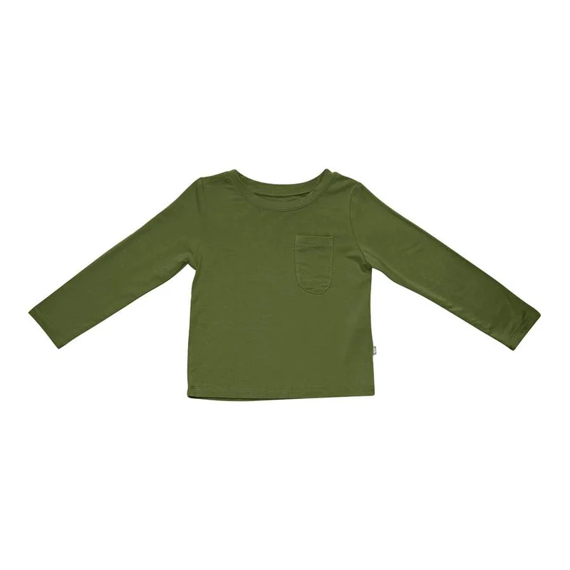 Kyte Baby - Long Sleeve Toddler Unisex Tee - Olive