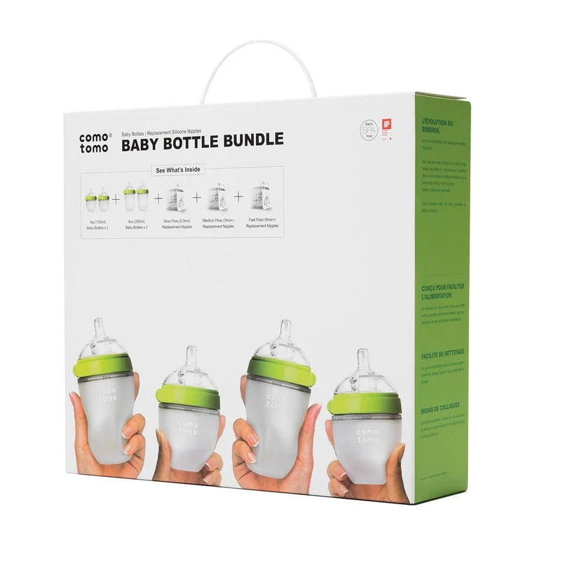 Comotomo - Baby Bottle Bundle