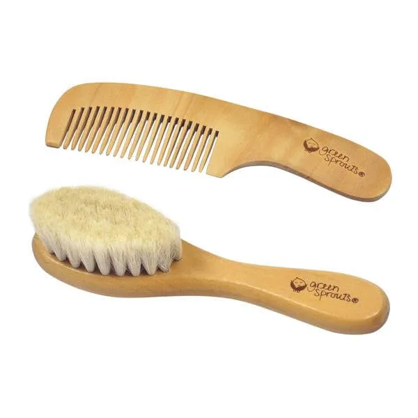 Green Sprouts Brush & Comb Set