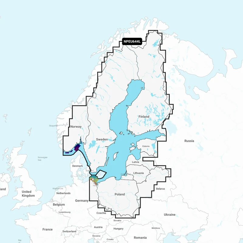Navionics Platinum+ Large Baltic Sea