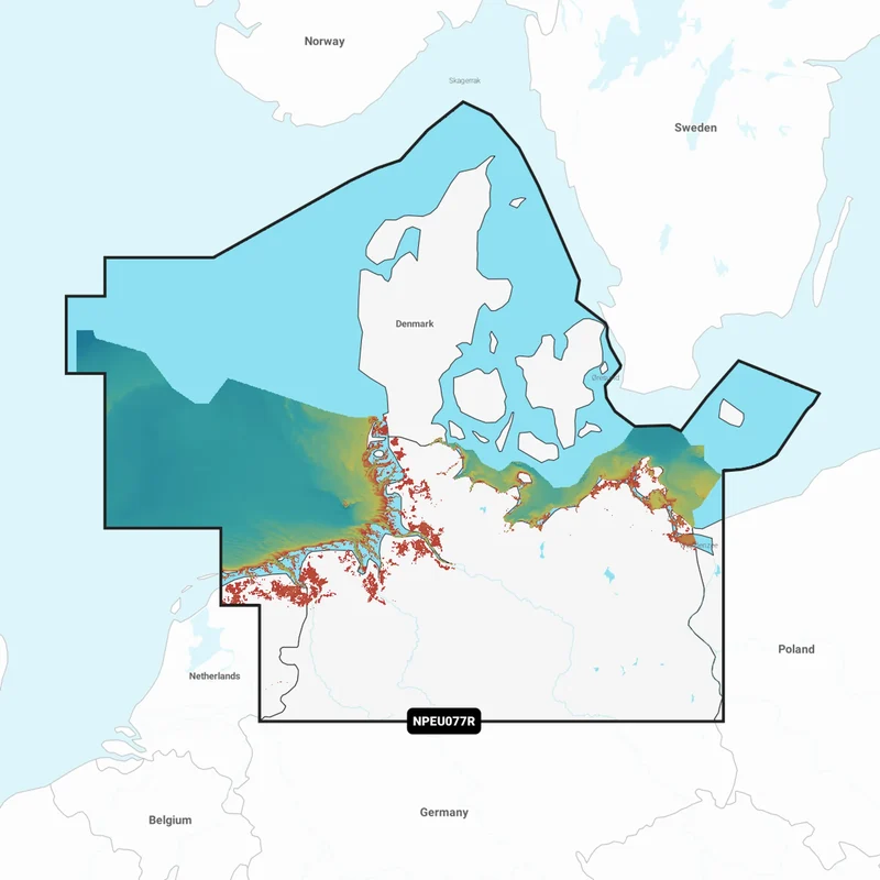 Navionics Platinum+ Regular Denmark & Germany, North