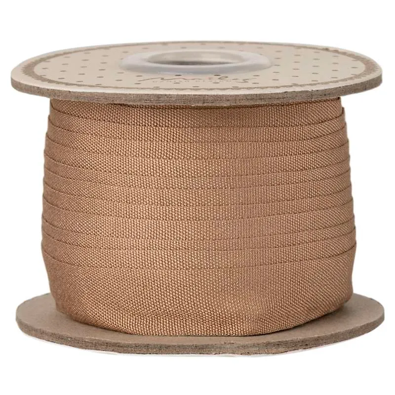 Maileg Gavebånd - 13mm/10m - Varm Brun