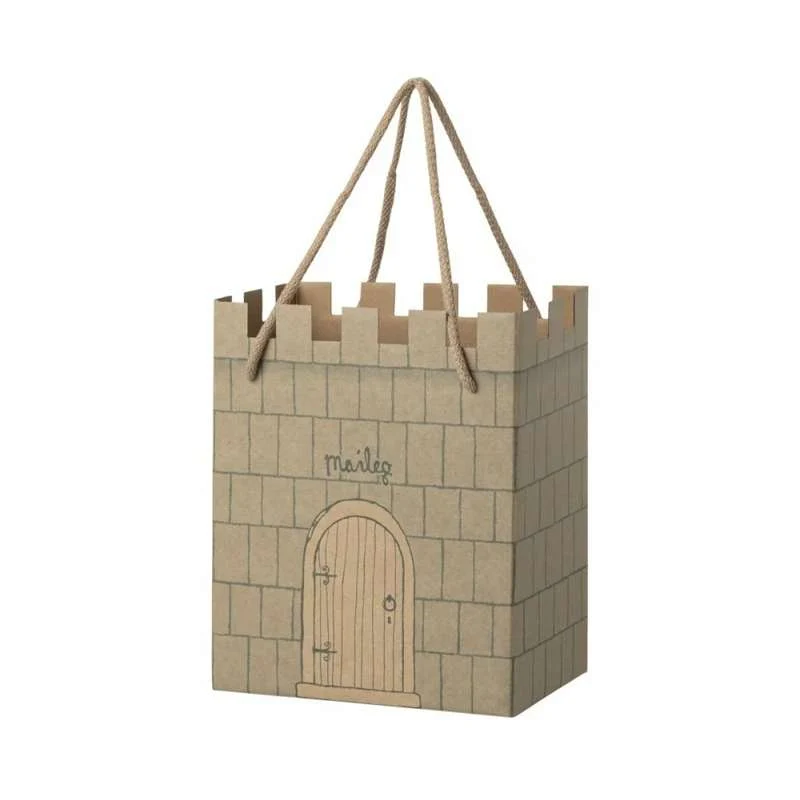 Maileg Papir Gavepose - Slot - Mint