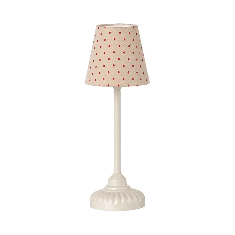 Maileg Vintage Floor Lamp - Mouse - Sand