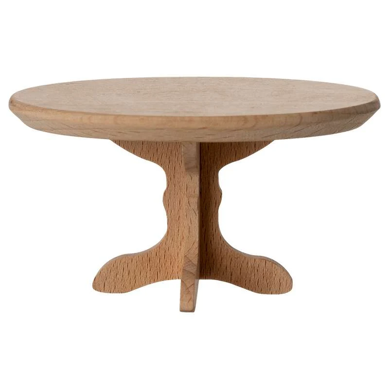 Maileg Oval Coffee Table - Mouse - Natural